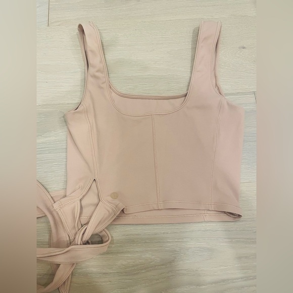 Lululemon Beech Wood Align Top Tie - Size 4 NEW - Picture 6 of 8